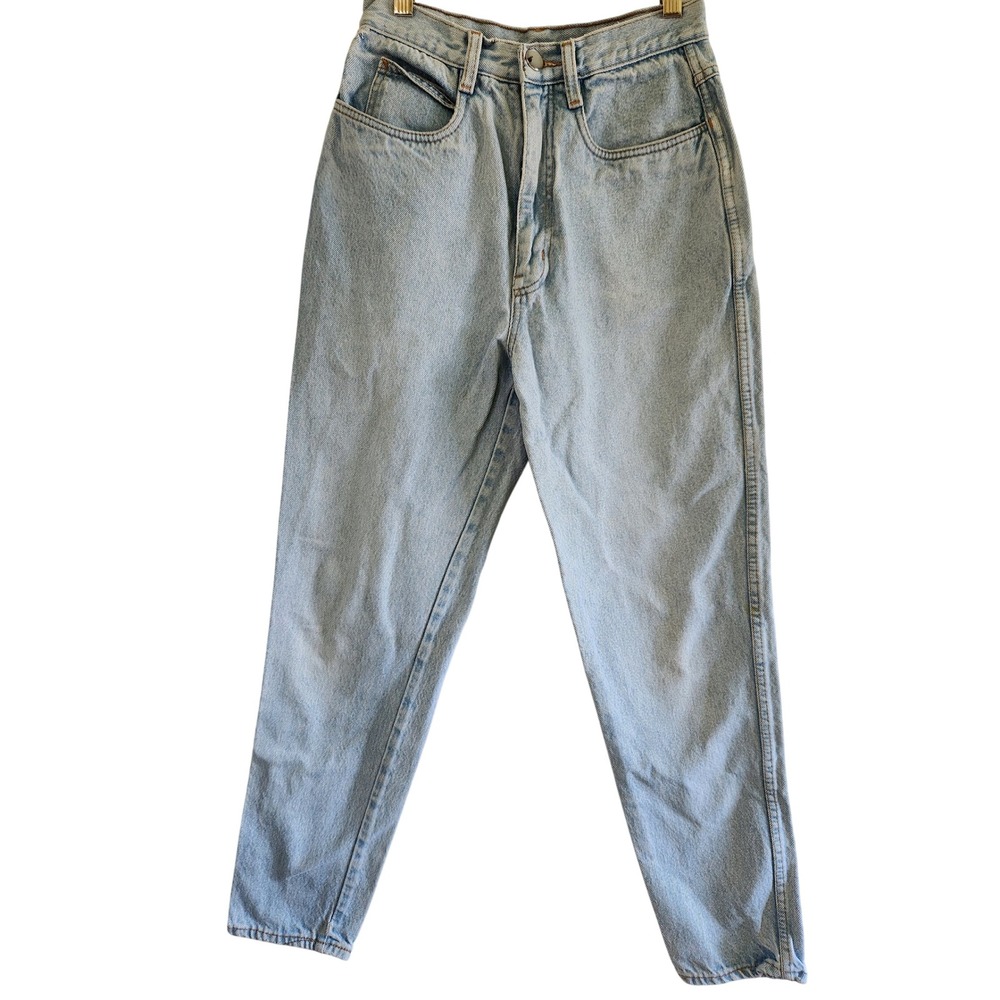 Vintage 90's Rio Mom Jean High waisted light wash jeans 100% Cotton